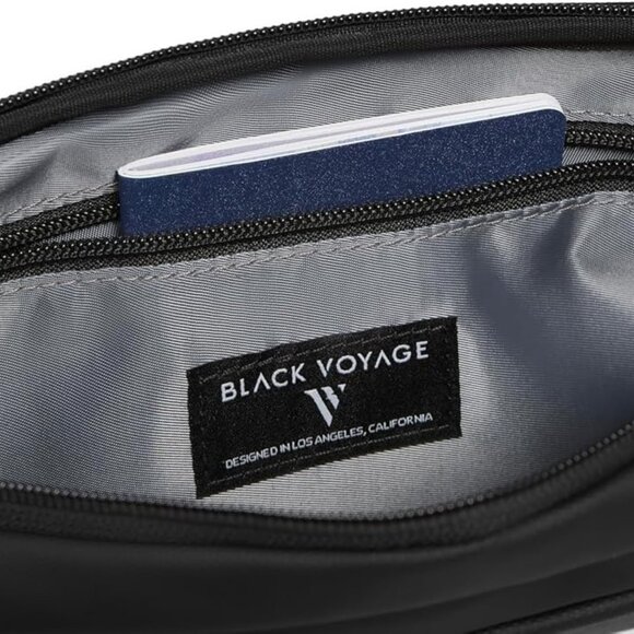 Men's Waterproof Half-Sling Bag - Fashionable Anti-Theft Daypack for Outdoor Fun - Picture 4 of 4